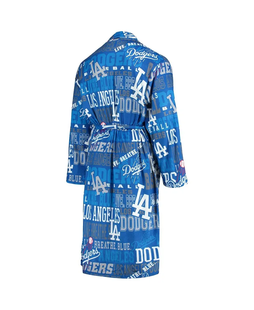 Men's Royal Los Angeles Dodgers Ensemble Micro fleece Robe