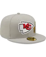 Men's Gray Kansas City Chiefs Describe 59FIFTY Fitted Hat