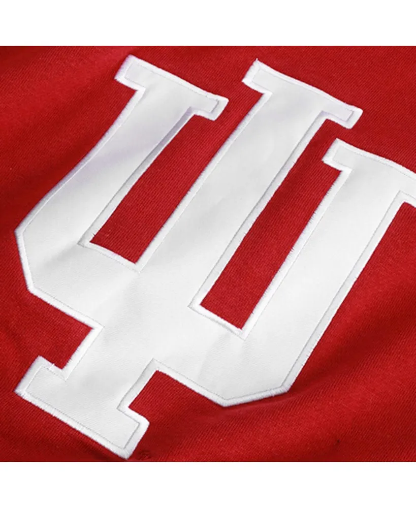 Big Boys Crimson Indiana Hoosiers Big Logo Pullover Hoodie