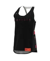 Women's Black Toronto Raptors Dual Team Tank Top