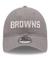 Men's Gray Cleveland Browns Core Classic 2.0 9TWENTY Adjustable Hat