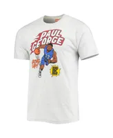 Men's Paul George Ash La Clippers Comic Book Player Tri-Blend T-shirt