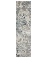 Jhb Design Strata STR08 2'6" x 12' Runner Area Rug