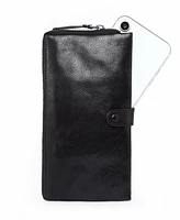Old Trend Women's Genuine Leather Snapper Clutch