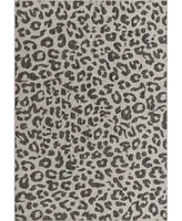 Bayshore Home Outdoor Pashio Safari Ii Leopard 7' x 10' Area Rug