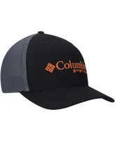 Men's Columbia Black and Gray Texas Longhorns Collegiate Snapback Hat