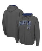 Colosseum Men's Georgetown Hoyas Arch and Logo 3.0 Full-Zip Hoodie