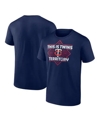 Men's Fanatics Navy Minnesota Twins Hometown Collection Territory T-shirt