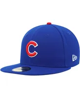 Men's New Era Royal Chicago Cubs 9/11 Memorial Side Patch 59Fifty Fitted Hat