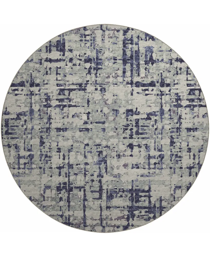 D Style Celia BR5 8' x Round Area Rug