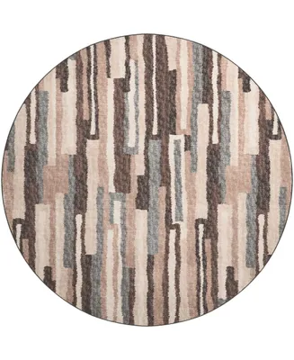 D Style Celia BR7 8' x Round Area Rug