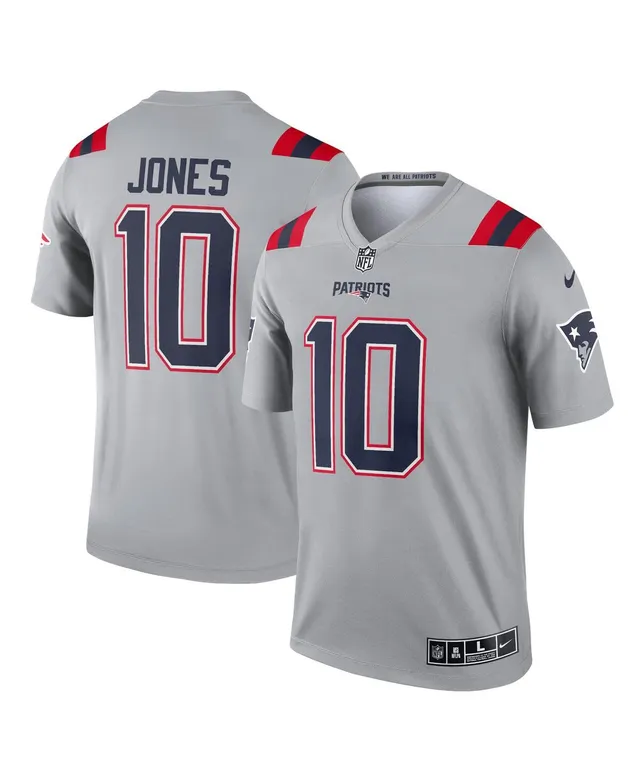 Nike Youth Boys Mac Jones Gray New England Patriots Atmosphere