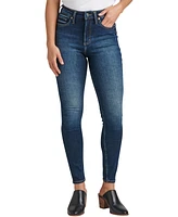 Silver Jeans Co. Women's Infinite Fit One Fits Four High Rise Skinny