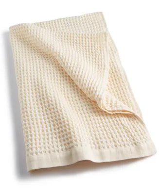 Hotel Collection Innovation Cotton Waffle-Textured 13" x 13" Wash Towel, Created for Macy's