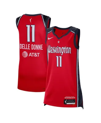 Unisex Nike Elena Delle Donne Red Washington Mystics 2021 Victory Player Jersey - Explorer Edition