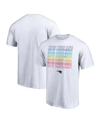 Men's Fanatics White New England Patriots City Pride T-shirt