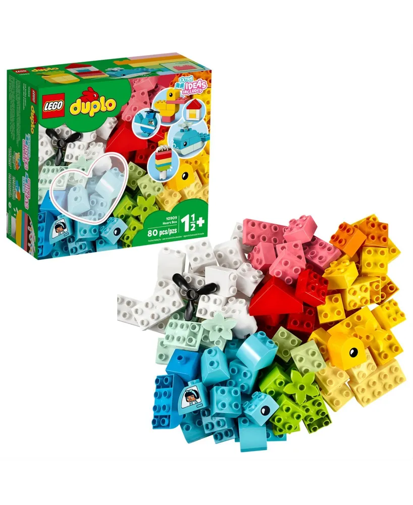 Lego Heart Box 80 Pieces Toy Set