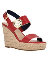 Tommy Hilfiger Women's Kahdy Logo Wedge Sandals