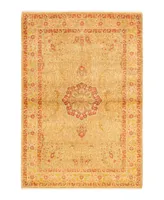 Adorn Hand Woven Rugs Mogul M135927 4'2" x 6'1" Area Rug