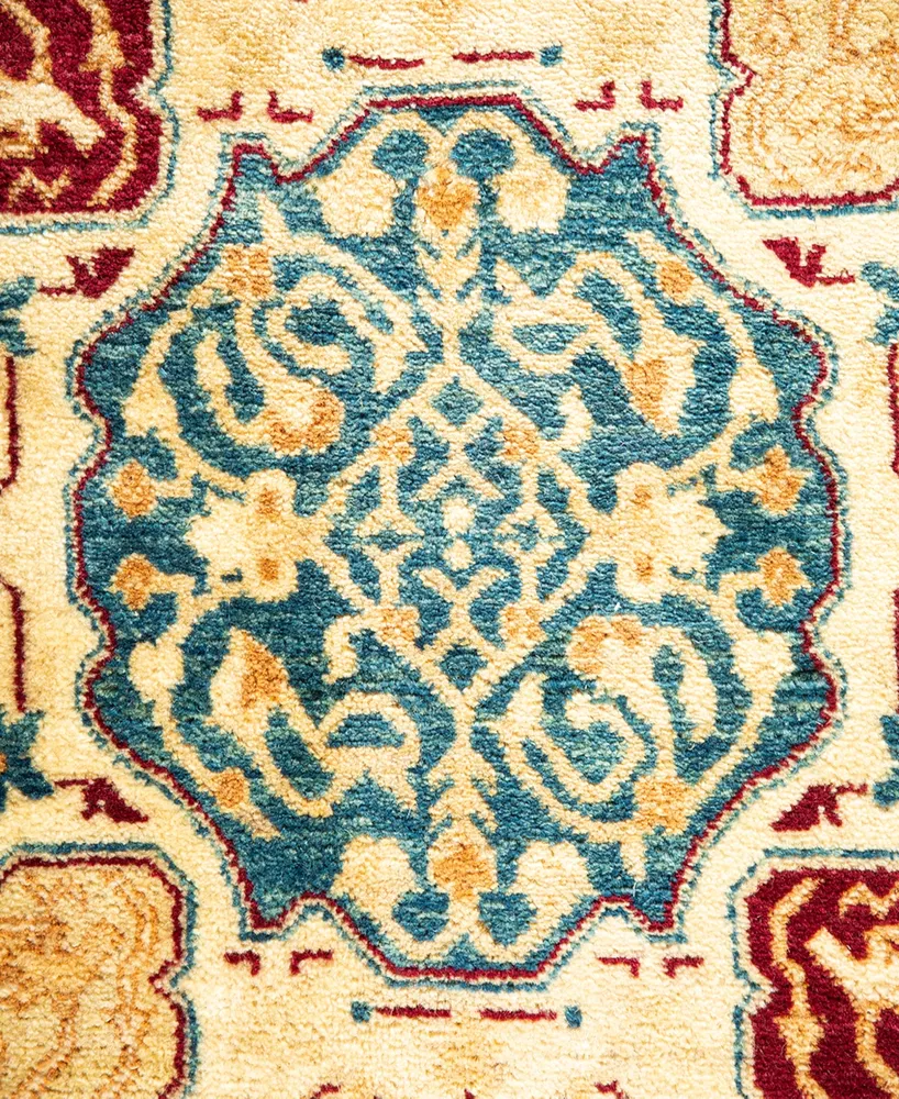 Adorn Hand Woven Rugs Mogul M125624 6'3" x 9'3" Area Rug