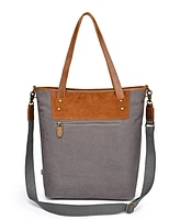 Tsd Brand Valley Oak Canvas Tote Bag