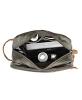 Tsd Brand Urban Light Coated Canvas Toiletry Bag