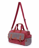 Tsd Brand Stone Creek Waxed Canvas Duffel Bag