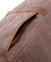 Tsd Brand Stone Creek Waxed Canvas Travel Bag