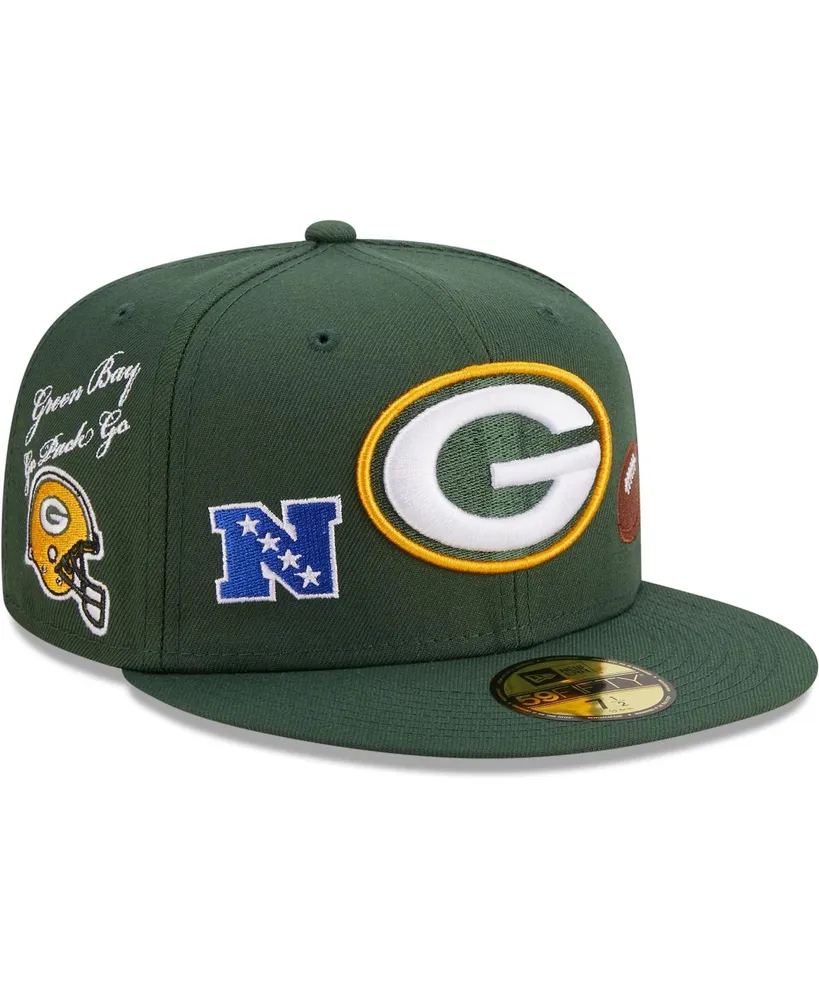 Men's New Era Green Bay Packers Team Local 59FIFTY Fitted Hat