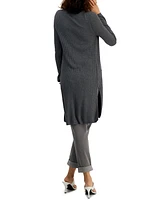 I.n.c. International Concepts Women's Ribbed Cardigan, Created for Macy's