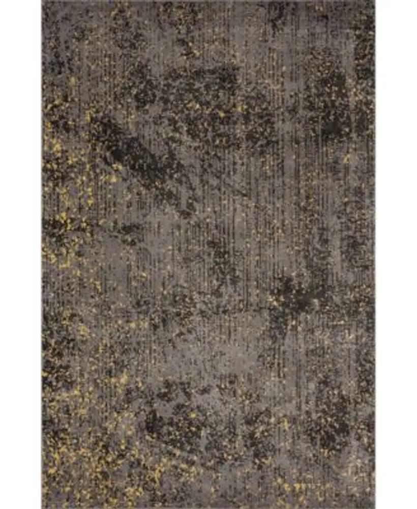 Closeout Lr Home Frenzy Speckled Abstract Embers Area Rug