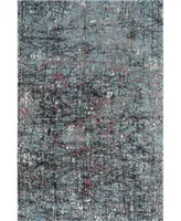 Lr Home Frenzy Abstract Fuchsia Splatter Area Rug