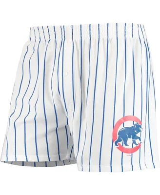 Men's Concepts Sport White Chicago Cubs Vigor Boxer Shorts