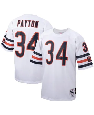 Men's Mitchell & Ness Walter Payton White Chicago Bears 1985 Authentic Throwback Retired Player Jersey