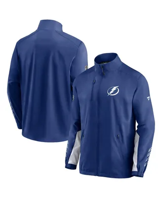Men's Fanatics Blue Tampa Bay Lightning Authentic Pro Locker Room Rinkside Full-Zip Jacket