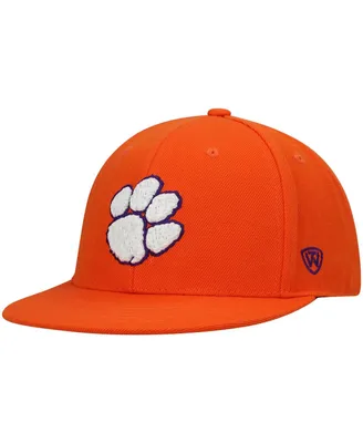 Men's Top of the World Orange Clemson Tigers Team Color Fitted Hat
