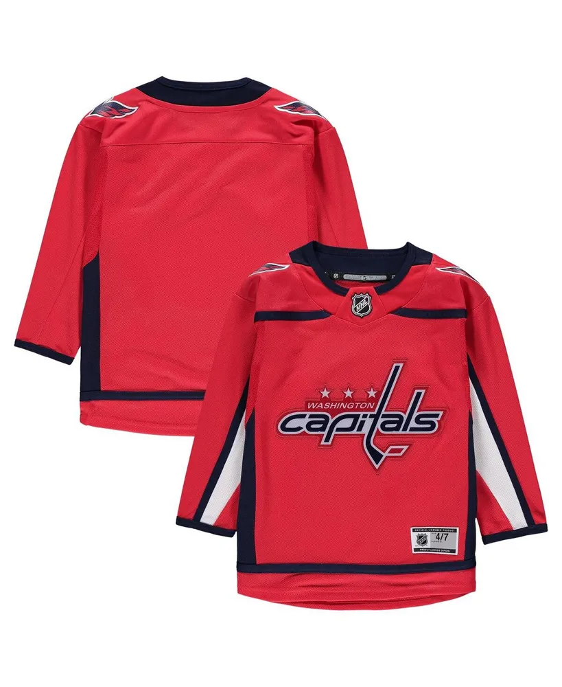 Preschool Boys and Girls Red Washington Capitals Home Team Premier Jersey