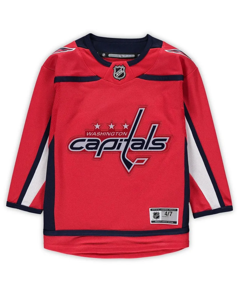 Preschool Boys and Girls Red Washington Capitals Home Team Premier Jersey