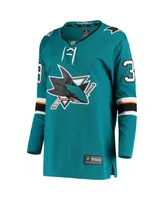 Women's Fanatics Logan Couture Teal San Jose Sharks Breakaway Home Player Jersey