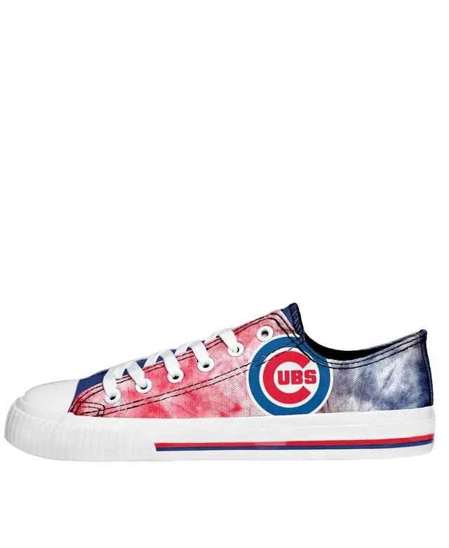 Chicago Cubs Youth Big Logo Low-Top Canvas Shoes