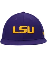 Men's Top of the World Purple Lsu Tigers Team Color Fitted Hat