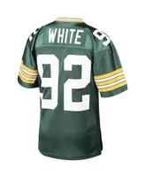 Men's Mitchell & Ness Reggie White Green Bay Packers 1993 Authentic Throwback Retired Player Jersey