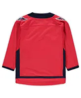 Preschool Boys and Girls Red Washington Capitals Home Team Premier Jersey