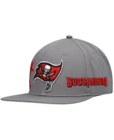 Men's Pro Standard Pewter, Pink Tampa Bay Buccaneers Stars Snapback Hat