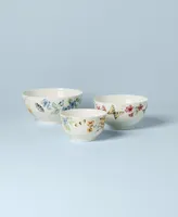 Butterfly Meadow 3-Piece Bowl Set