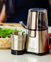 Ovente Electric 2.1 Ounce Coffee Grinder - Silver