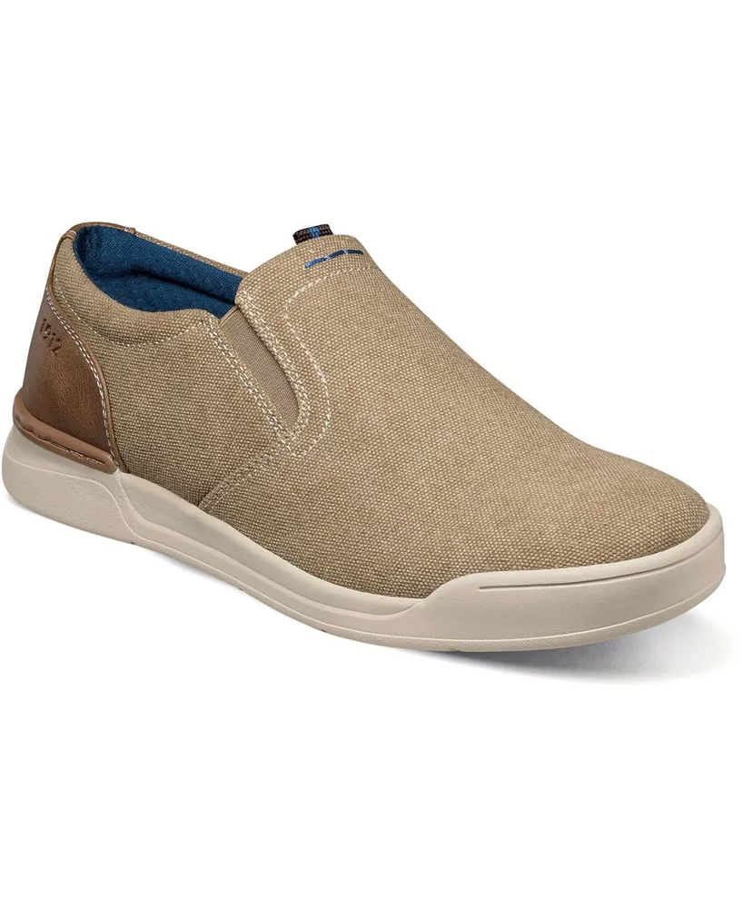 Men's Tour Canvas Plain Toe Slip-On Loafers