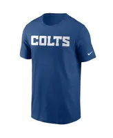 Men's Nike Royal Indianapolis Colts Team Wordmark T-shirt