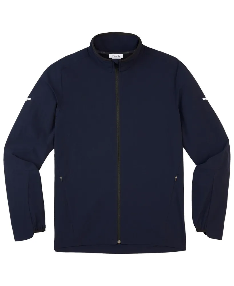 Men's Brady Navy Zero Weight Full-Zip Track Jacket