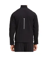 Men's Brady Black Zero Weight Half-Zip Pullover Top